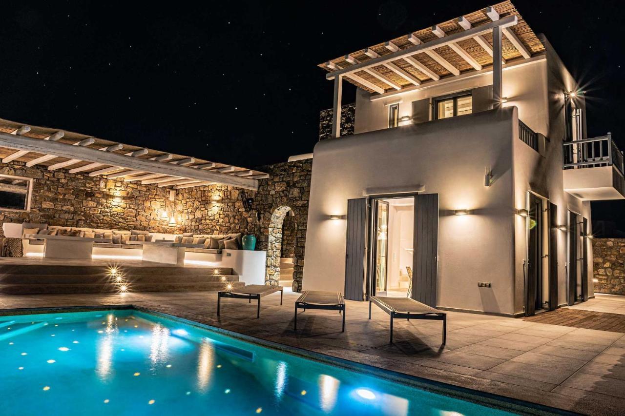 Villa Iakinthos By Mykonian Kazarte Mykonos Town Exterior foto