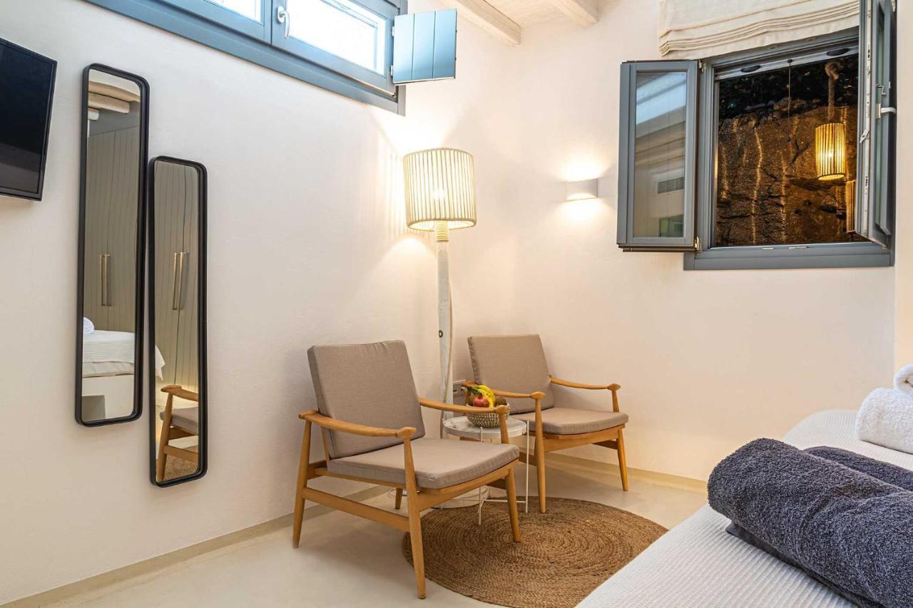 Villa Iakinthos By Mykonian Kazarte Mykonos Town Exterior foto