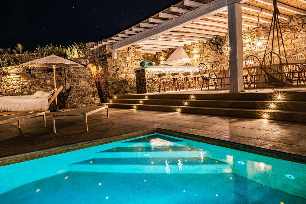Villa Iakinthos By Mykonian Kazarte Mykonos Town Exterior foto