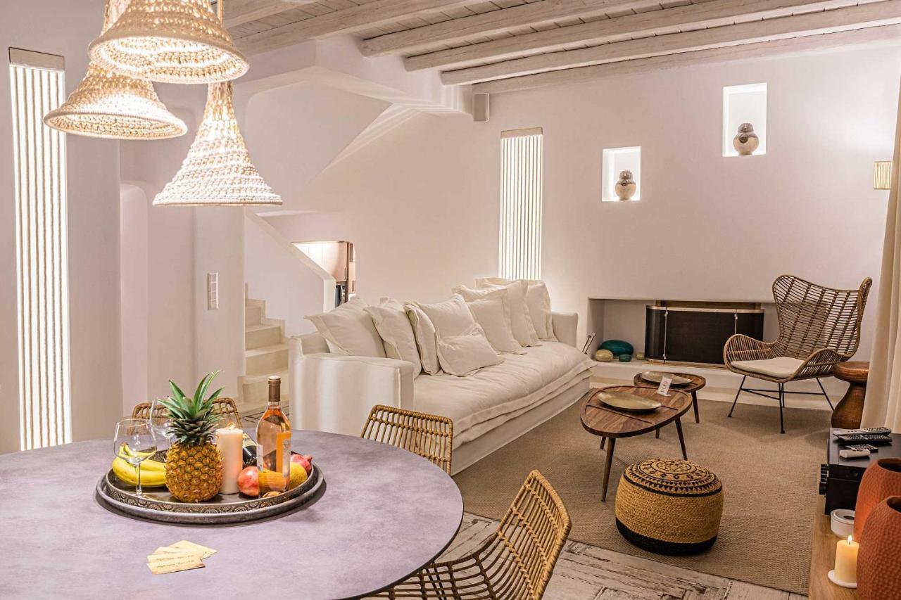 Villa Iakinthos By Mykonian Kazarte Mykonos Town Exterior foto